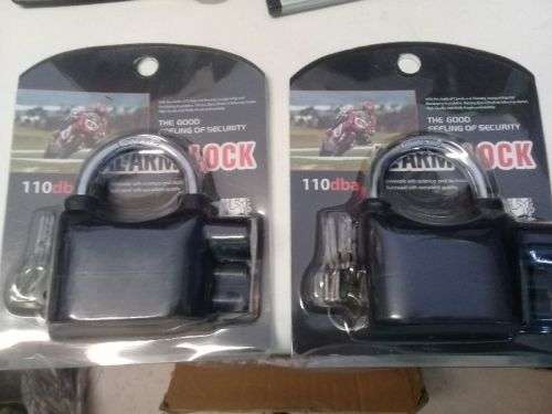 Alarm lock--Instant sound when anyone touch your possesions--