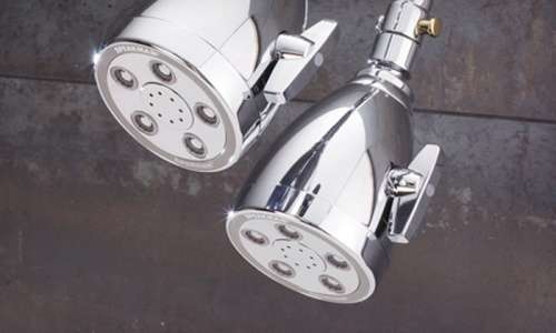 Speakman  Heavenly Dual Showerhead--MASSAGING/PULSING MODES--
