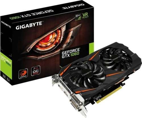 Gigabyte GeForce GTX 1060 WINDFORCE 6GB Video Card