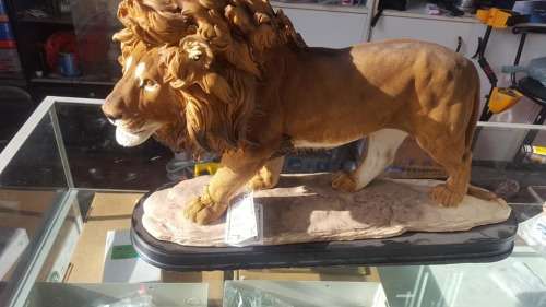 Highly collectable Lion  Statue---Wow--Rare Find--