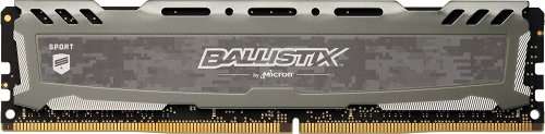 Ballistix Sport LT 16GB Single DDR4 2400 MT/s (PC4-19200) DIMM 288-Pin