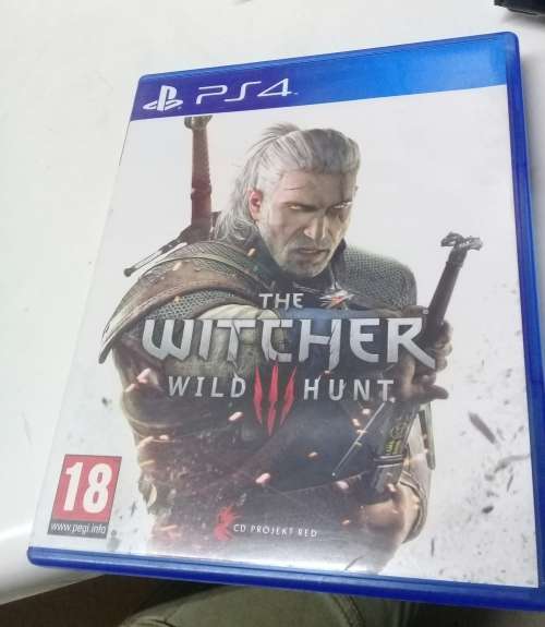PS 4 game The Witcher wild hunt