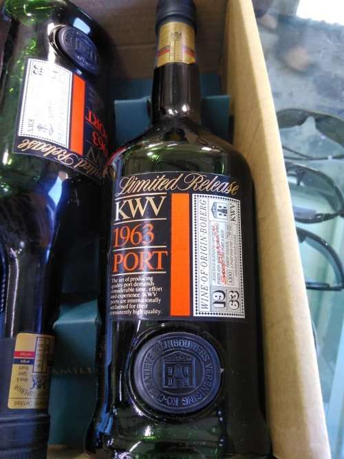 KWV 1963 port limited release COLLECTORS PIECE--worth thousands--