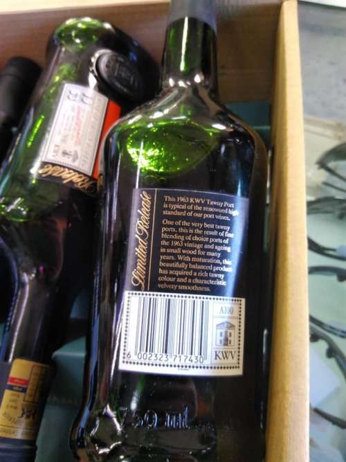 KWV 1963 port limited release COLLECTORS PIECE--worth thousands--