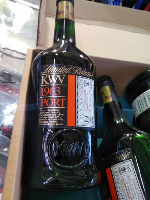 KWV 1963 port limited release COLLECTORS PIECE--worth thousands--