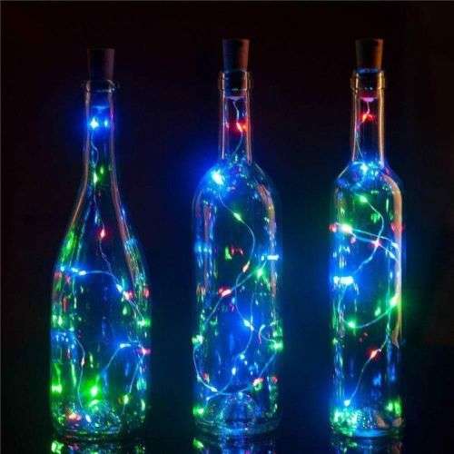 Bottle Cork Lights--Perfect for Wine Bottle DIY Party Table Decor Christmas Halloween Wedding Center