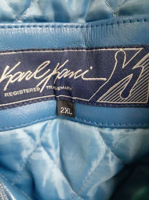 Karl Kani lambskin hockey jacket 2XL