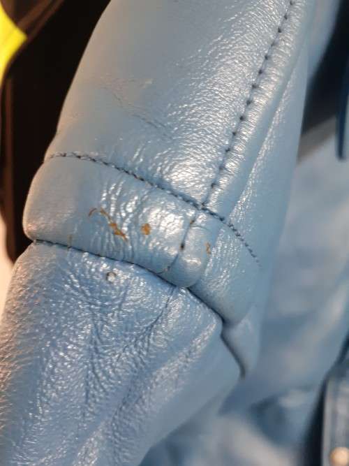 Karl Kani lambskin hockey jacket 2XL