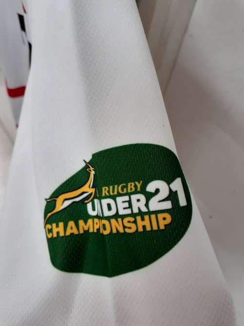 Rugby under 21 autographed shirt