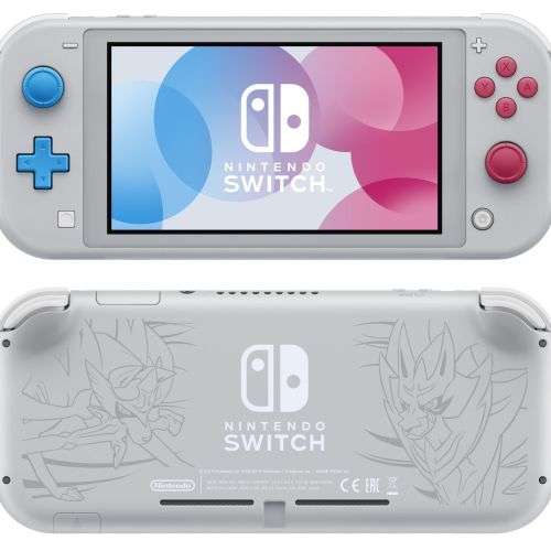 Nintendo Switch Lite - Zacian And Zamazenta Edition + Pokemon Sword