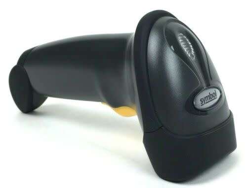 Symbol LS2208 Handheld Laser Barcode Scanner LS2208 with Cable Black