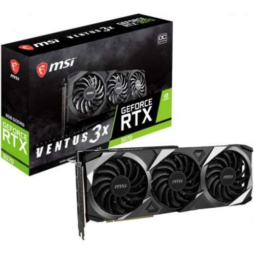 MSI  RTX 3070 VENTUS  GDDR6 GRAPHICS CARD