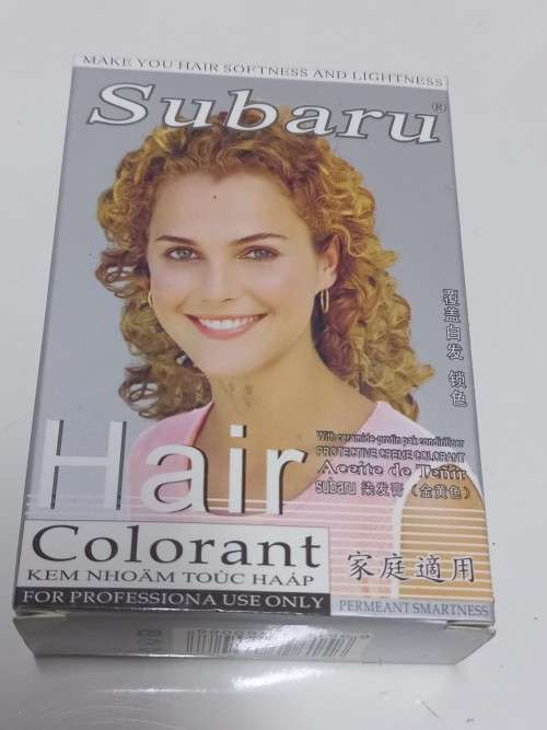 Subaru hair colorant Gold ( 10 packets )
