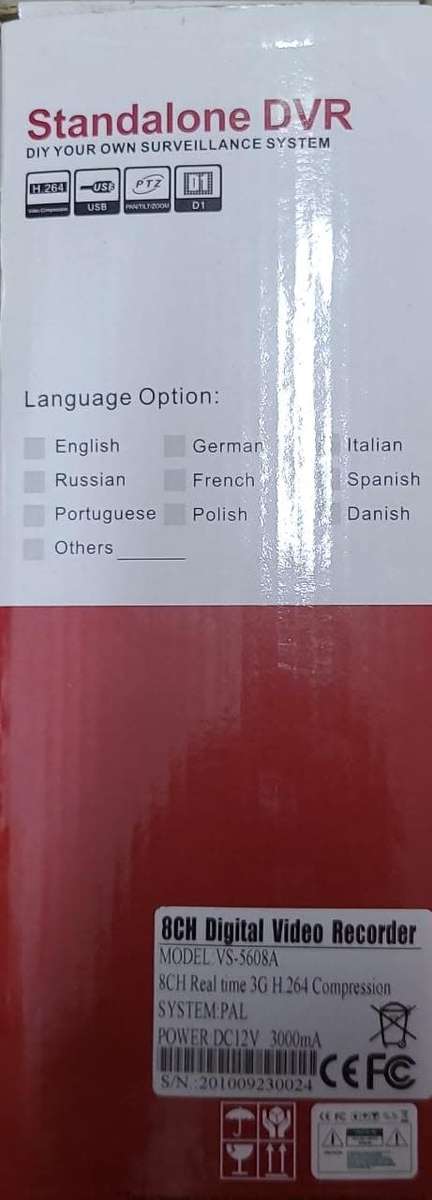 CCTV 8 Channel video recorder