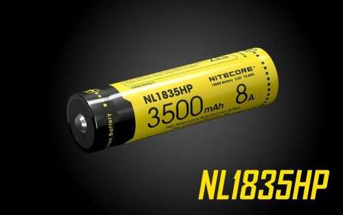 Nitecore 3500mAh Battery -NL1835HP