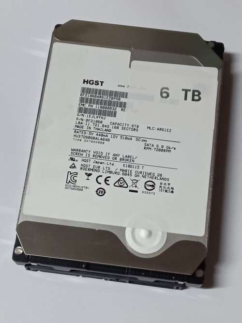 6Tb hdd