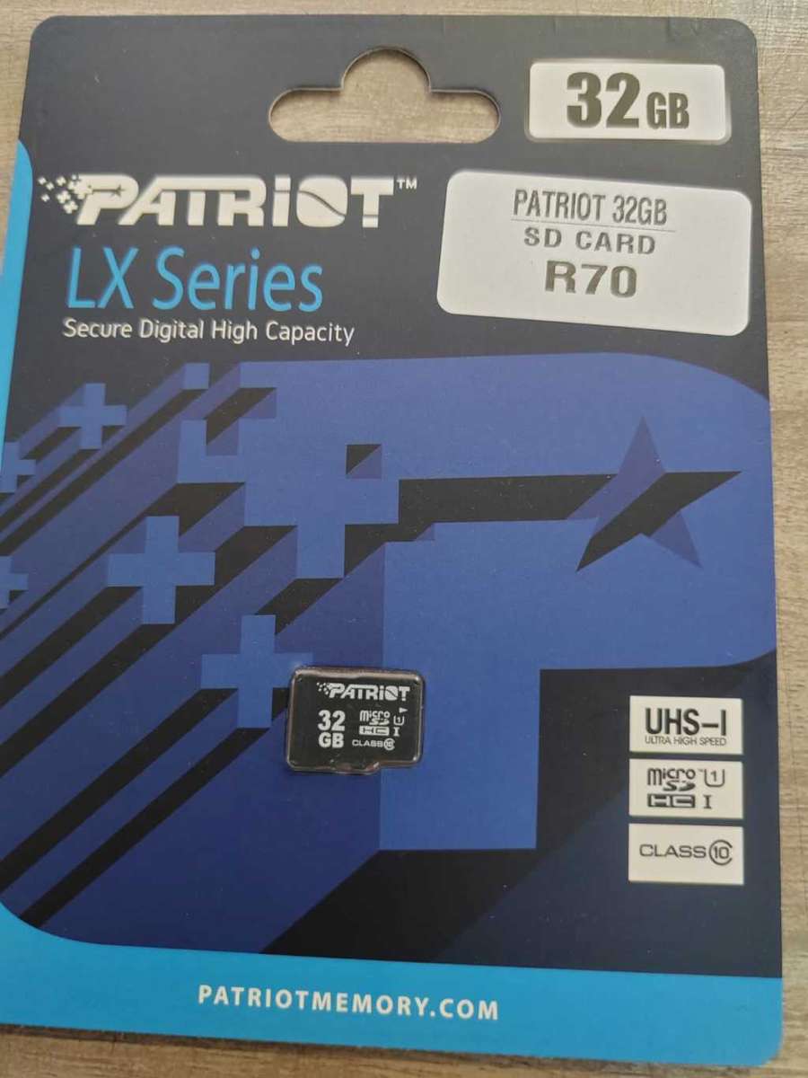patriot SD CARD 32GB