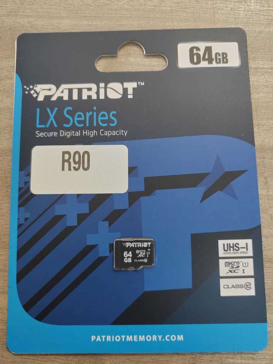 patriot SD CARD 64GB