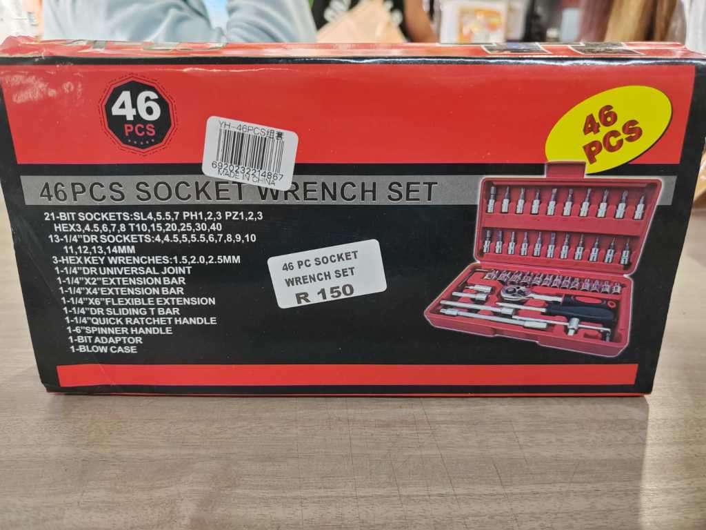 46 piece socket wrench set