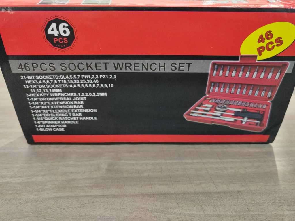 46 piece socket wrench set