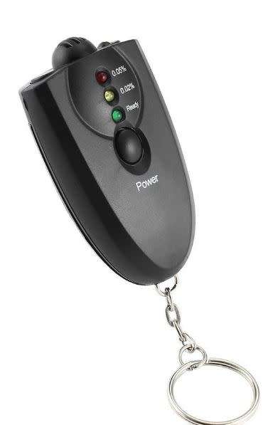 Portable Mini Keychain Design LED Alcohol Breath Tester Breathalyzer