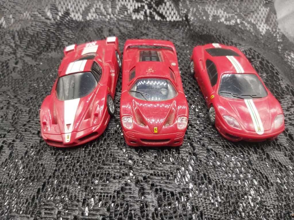 FERRARI FANS--3PC Model Cars ---COLLECTORS DREAM