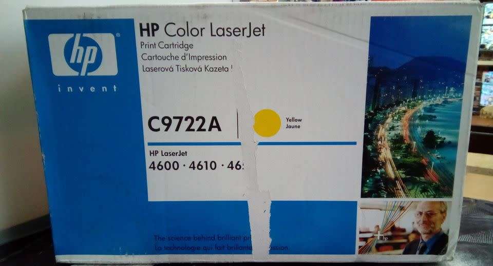 HP 641A C9722A Yellow Toner Cartridge For Color Laserjet