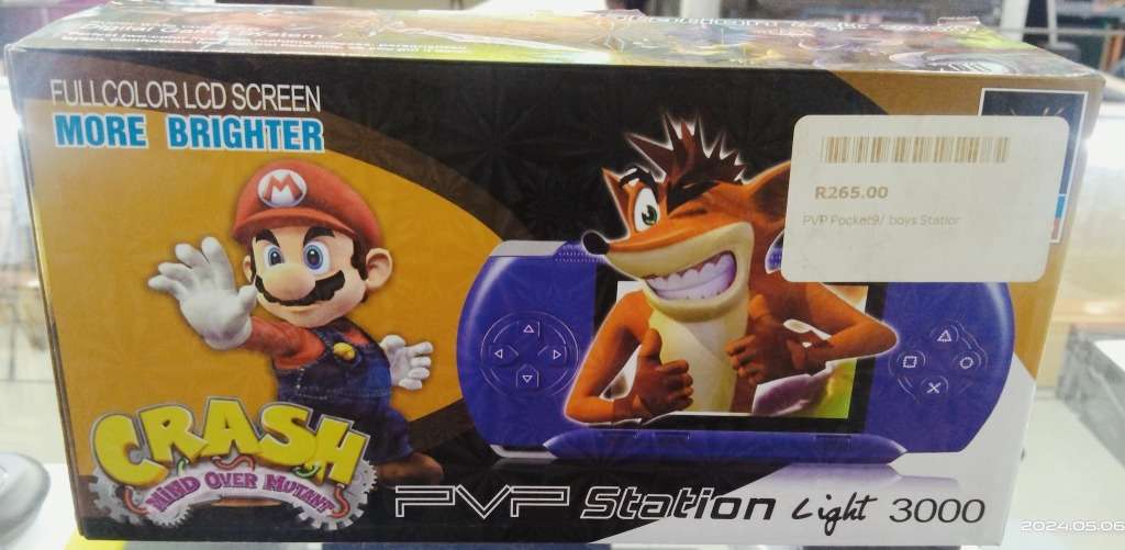 PVP Station Light 3000 Portable Game Console - Black