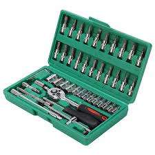 46-Piece Universal Socket Wrench Tool Set CTC-686