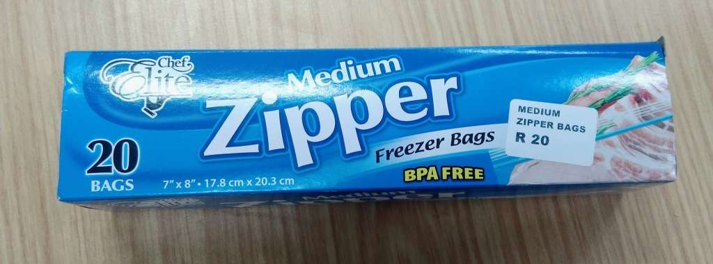 Medium Zipper Freezer Bags