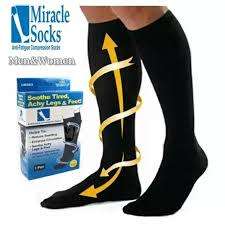 Miracle Socks 1 Pair -Improves circulation and helps reduce aches and swelling