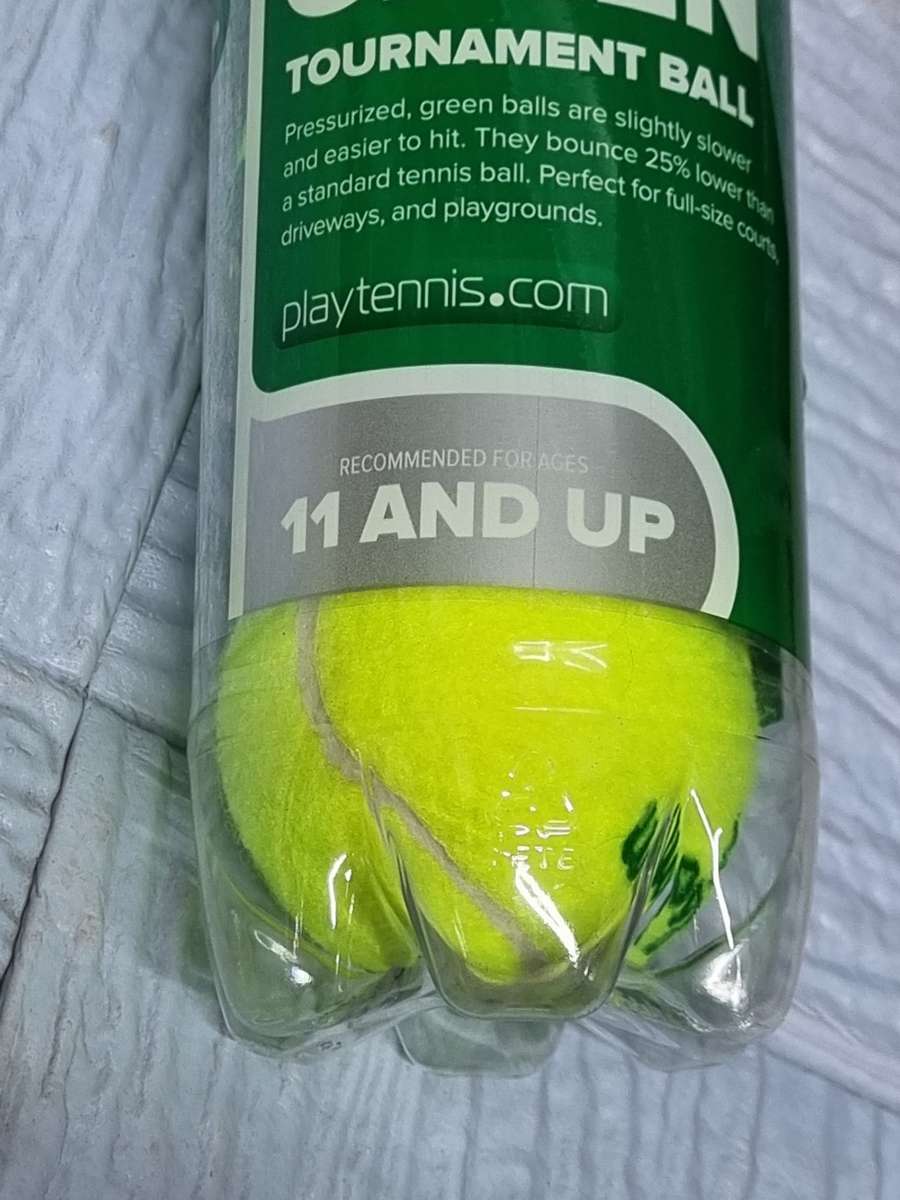 Wilson US  open tennis balls  green set of 3