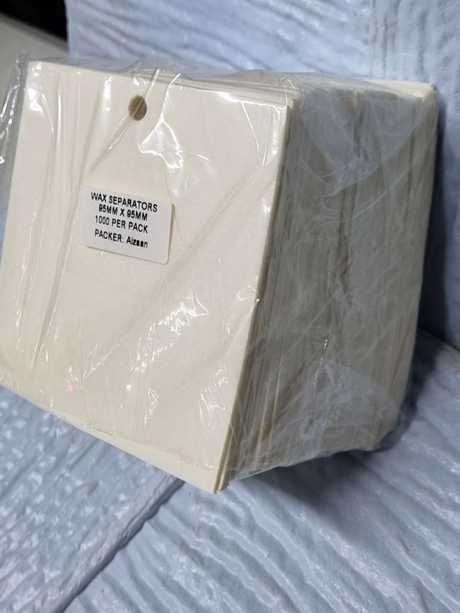 Wax paper seperators 1000 per pack