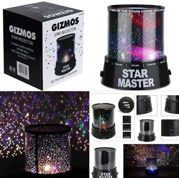 STAR MASTER - Gizmos Star Projector - Black