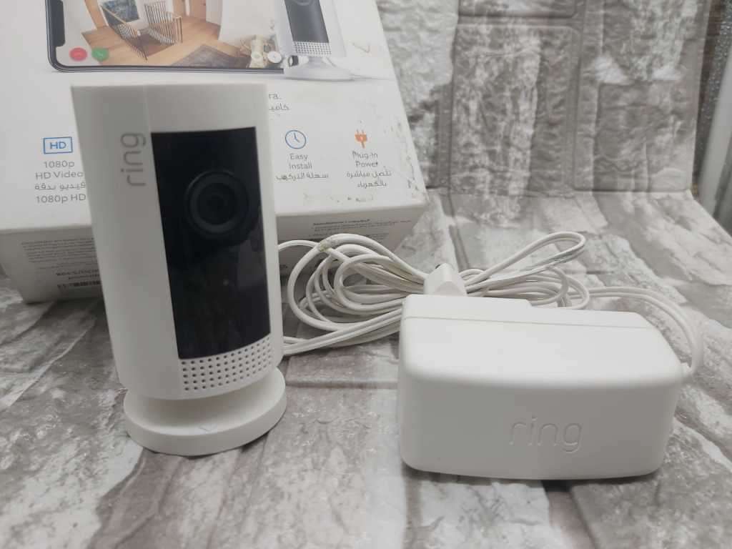 Ring - Indoor Cam  - White-IP CAMERA