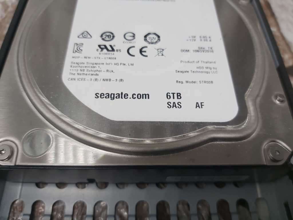SEAGATE ENTERPRISE CAPACITY 3.5 HDD--6TB HDD--SERVER DRIVE