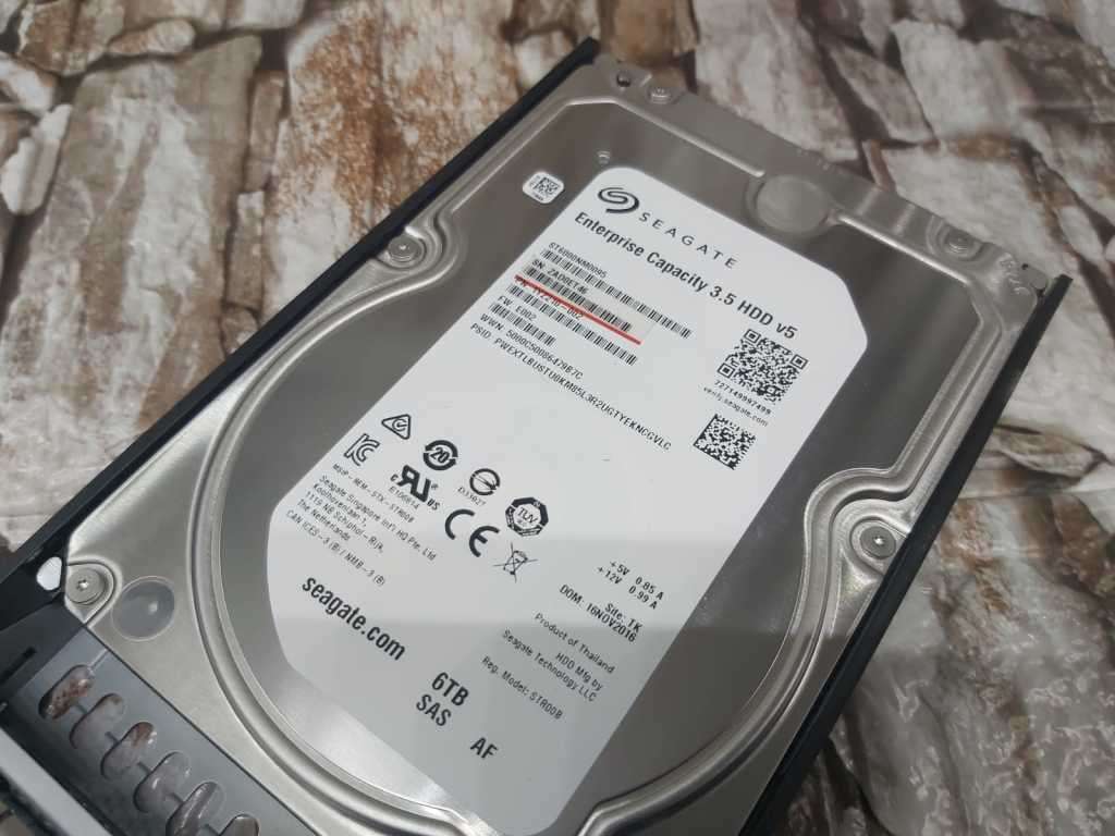 SEAGATE ENTERPRISE CAPACITY 3.5 HDD--6TB HDD--SERVER DRIVE