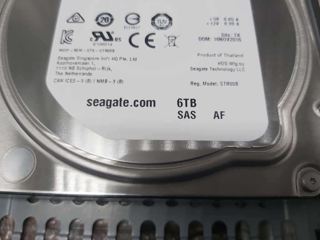 SEAGATE ENTERPRISE CAPACITY 3.5 HDD--6TB HDD--SERVER DRIVE