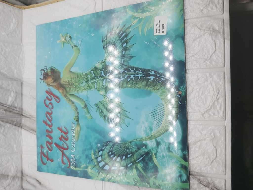 MERMAID CALENDARS 2024--MOTIVATIONAL-THEMED GOODNESS