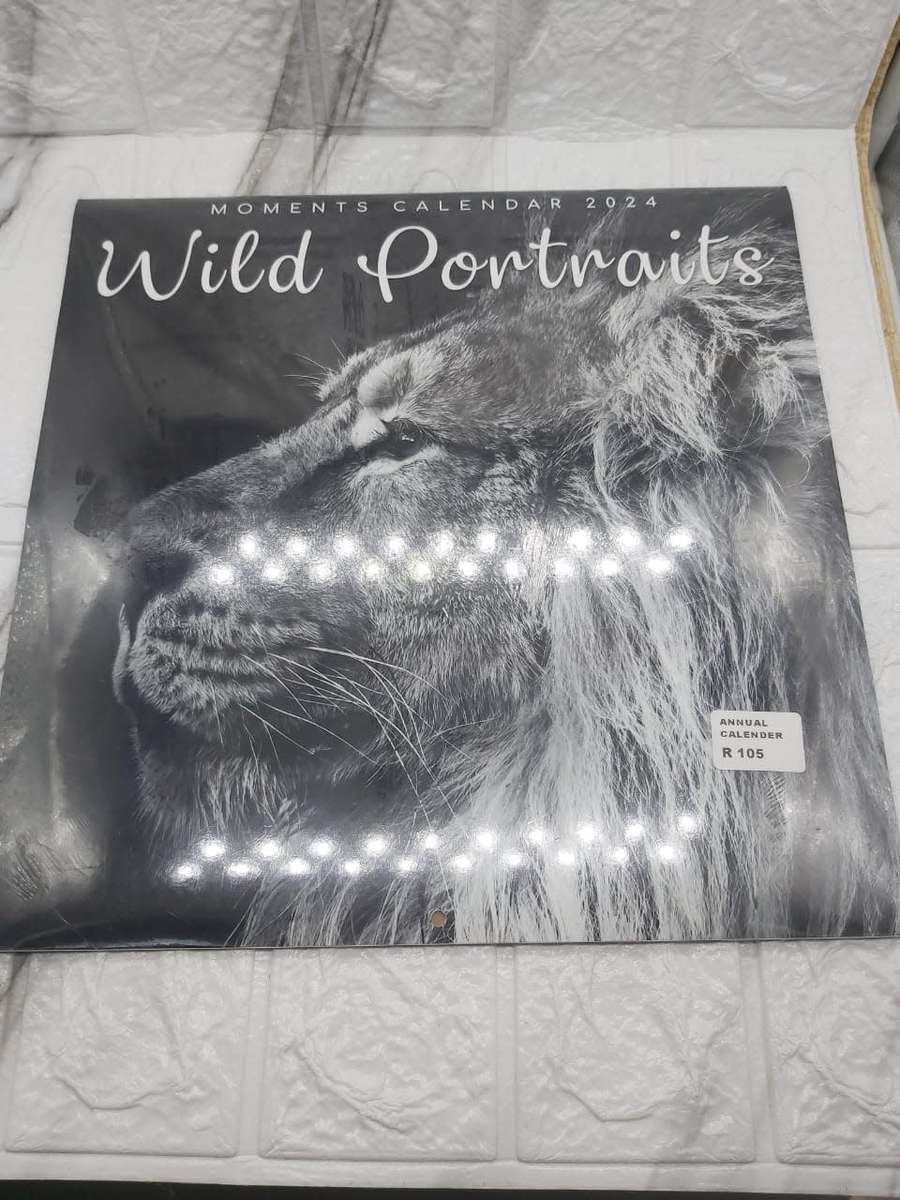 MOTIVATIONAL CALENDAR 2024---WILD  PORTRAITS