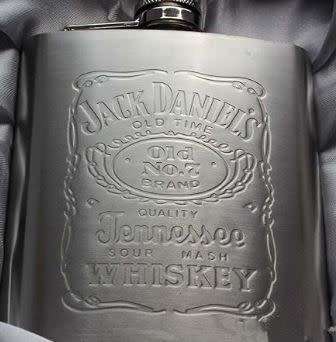 Stainless Steel Hip Flask  No. 7
