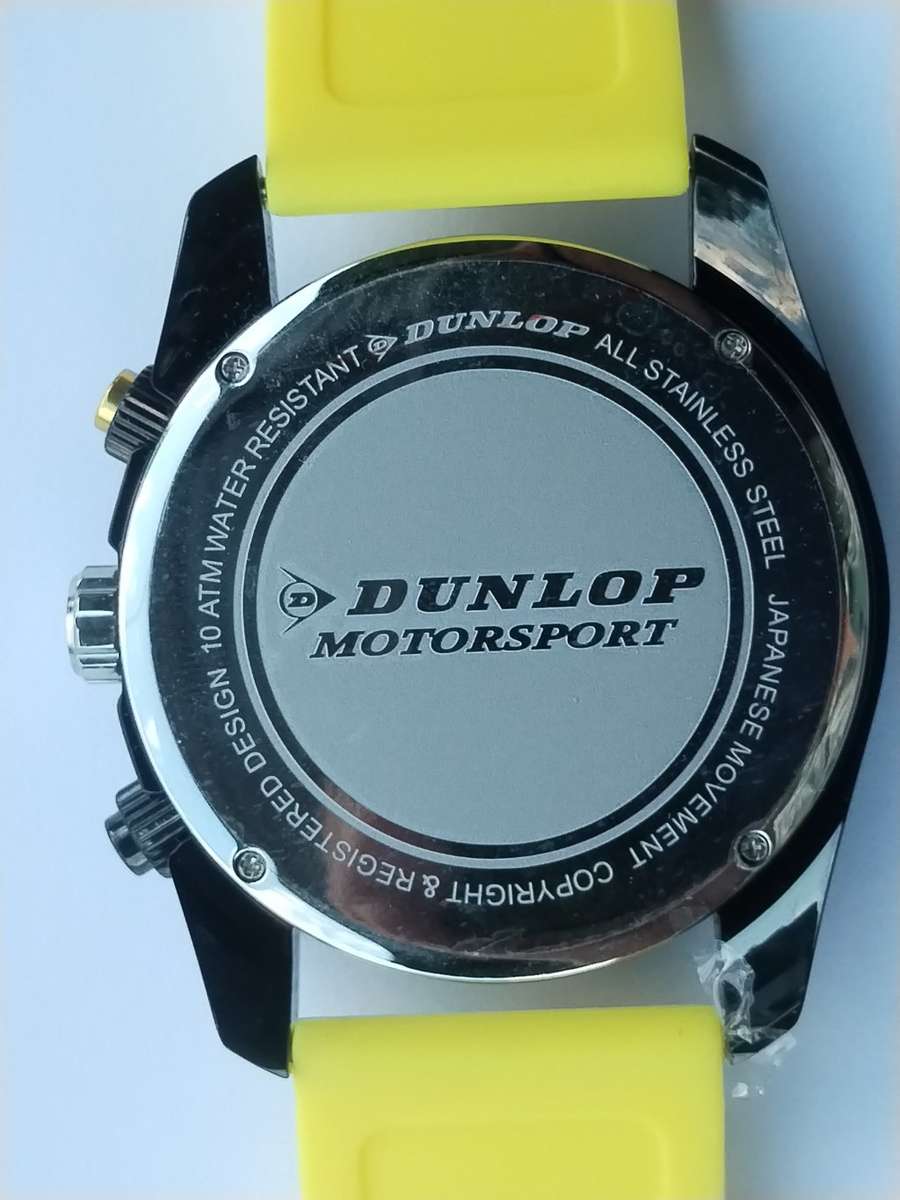 STUNNING DUNLOP SILICON STRAP WATCH