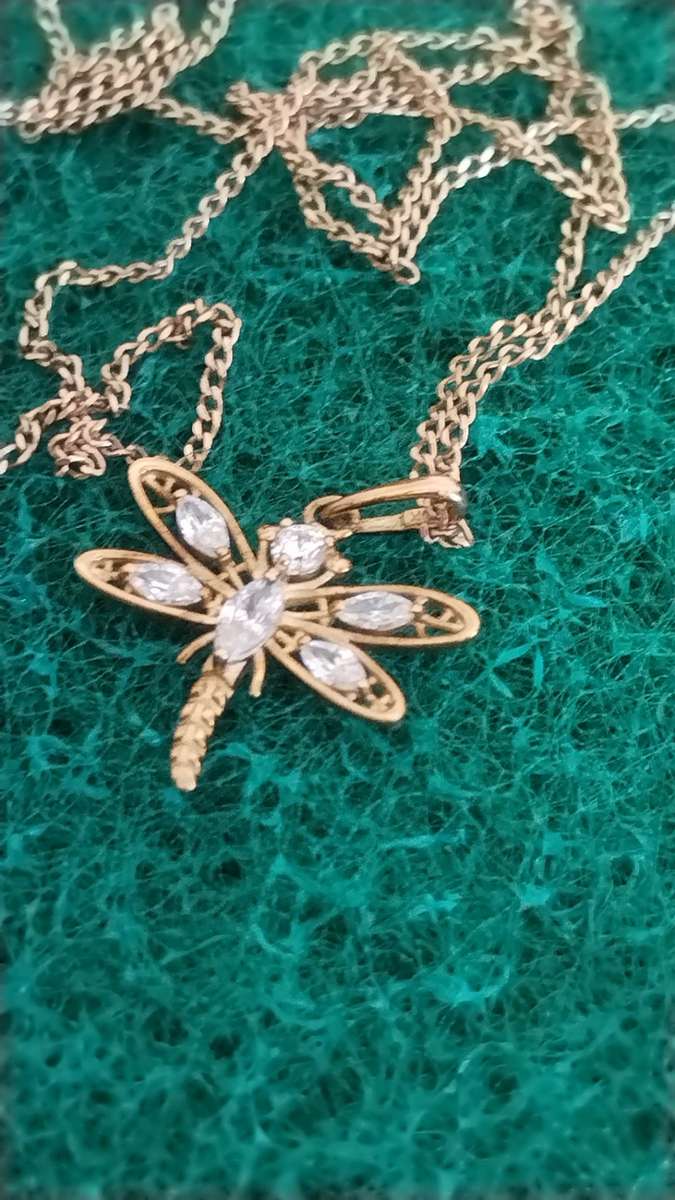 9CT GOLD NECKLACE 1.2G