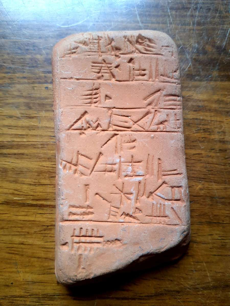 ARCHAEOLOGICAL MARKINGS - SOME KIND OF SANDSTONE -