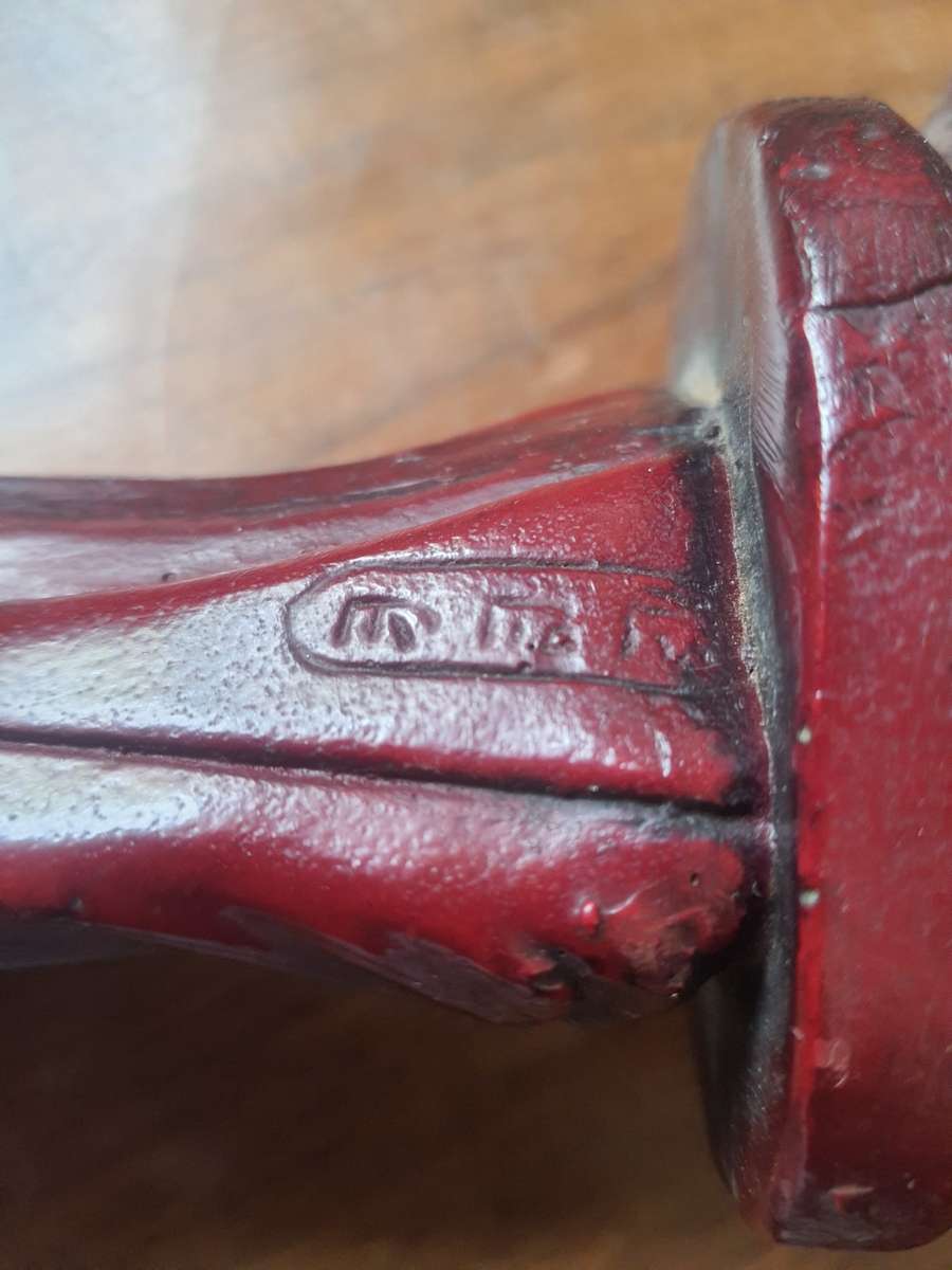 ANTIQUE CHINESE BEARDED FISHERMAN ROSEWOOD EYES ON FISH STATUE - VERRY DESIRABLE !!!! 32 CM HIGH