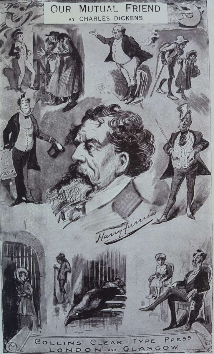 CHARLES DICKENS - EXSTREAMLY RARE, 1ST EDITION, - OUR MUTUAL FRIEND VOL. II