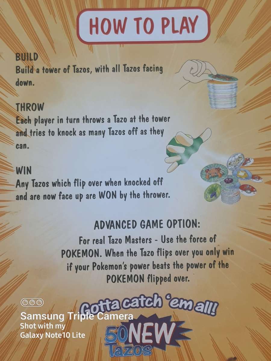 #4 - SUPPER RARE POKEMON LIMITED EDITION FULL SET TAZO COLLECTABLE BUNDLE UP FOR SALE!