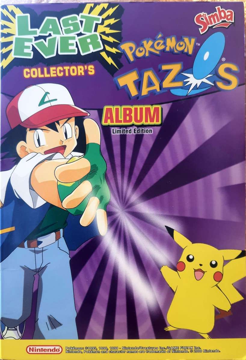 #6 - SUPPER RARE POKEMON LIMITED EDITION TAZO SET COLLECTABLE BUNDLE UP FOR SALE!
