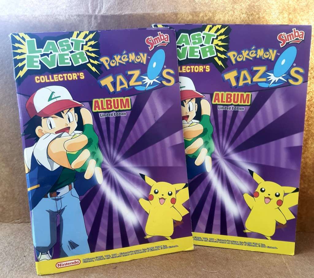 #6 - SUPPER RARE POKEMON LIMITED EDITION TAZO SET COLLECTABLE BUNDLE UP FOR SALE!