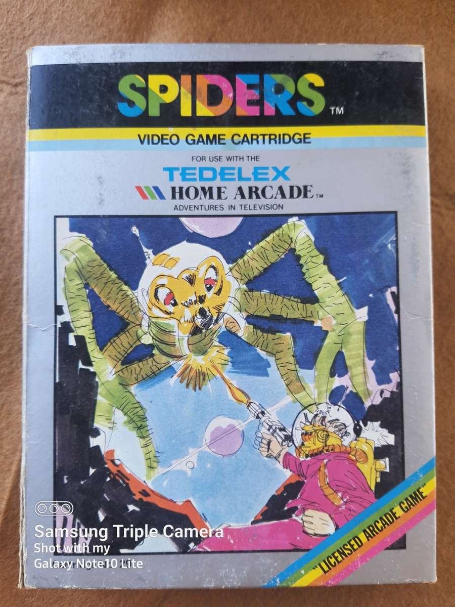 1982 TedelEx Home Arcade Console with Games - Working Condition